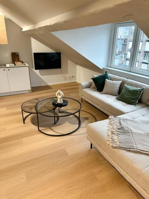 Duplex Hyper Centre Leilighet Liège Eksteriør bilde